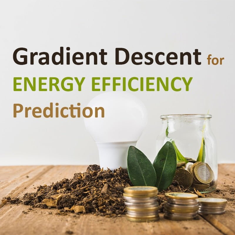 Gradient Descent for Energy Efficiency Prediction using Python