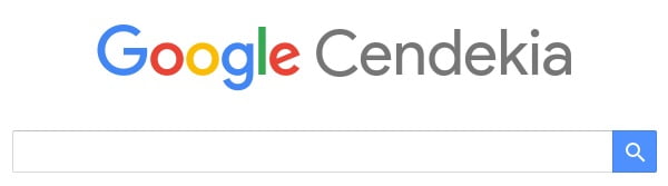 Kotak pencarian Google Cendekia