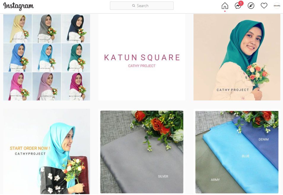 Cathy Project: Salah Salah Satu Online Shopping Yang Melakukan Promosi di Instagram, Blogger, dan Shopee