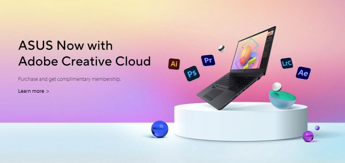 ASUS dan Adobe Creative Cloud