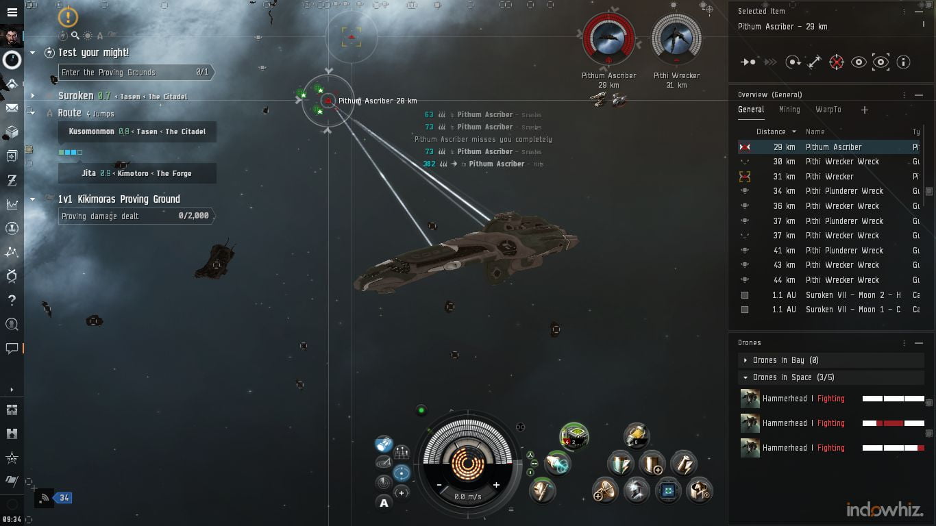 PvE Battle in EVE Online