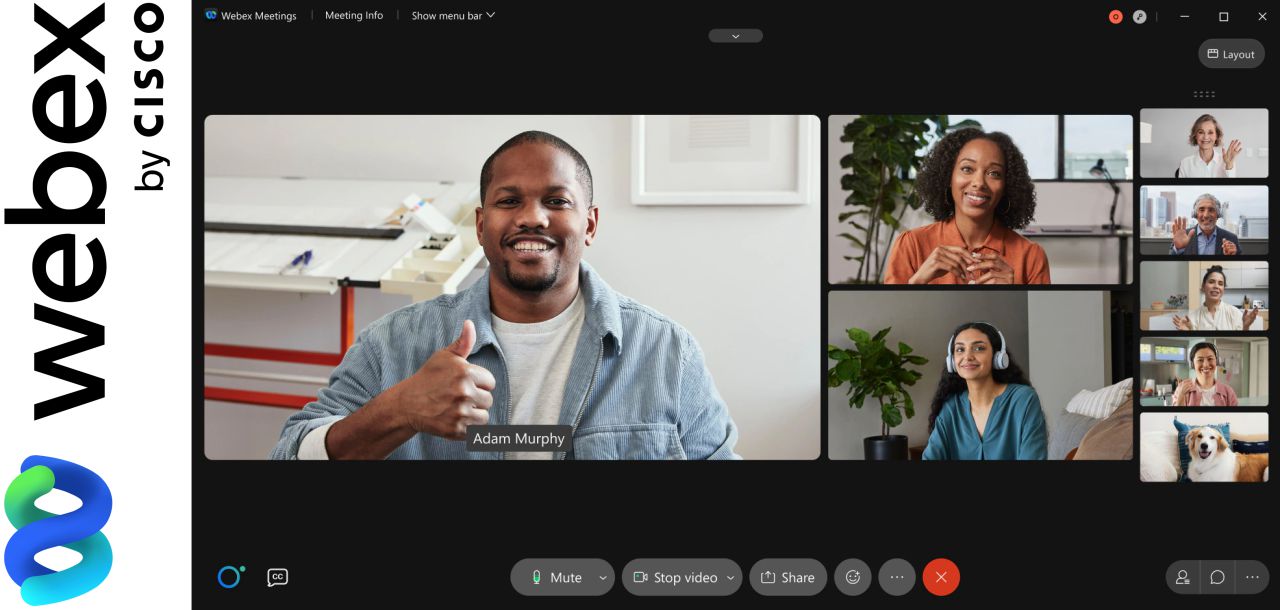 Webex Meetings platform