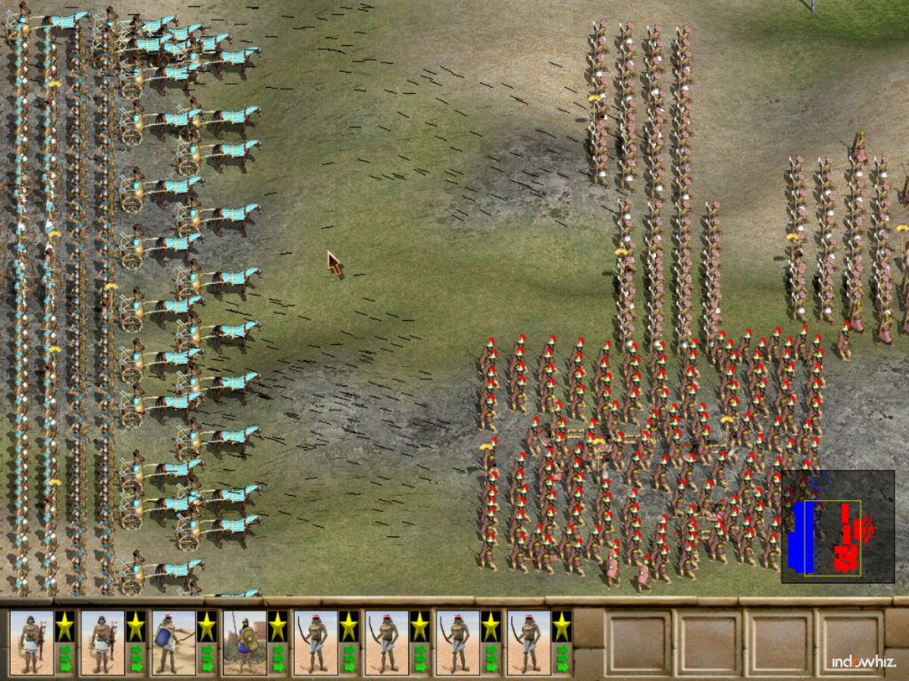 Automatic battle only based on pre-development orders